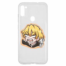 Чехол для Samsung A11/M11 Angry Zenitsu Agatsuma - PrintSalon