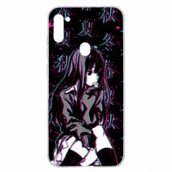 Чохол для Samsung A11 / M11 Anime Girl Glitch - PrintSalon