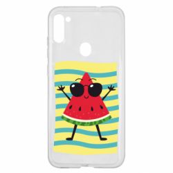 Чехол для Samsung A11/M11 Арбуз на пляже - PrintSalon