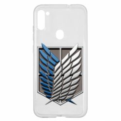 Чехол для Samsung A11/M11 Attack Titan Survey Corps Logo 3D