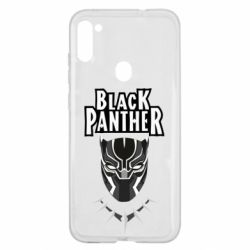 Чохол для Samsung A11 / M11 Black panter-PrintSalon Чохол для Samsung A11 / M11 Black panter