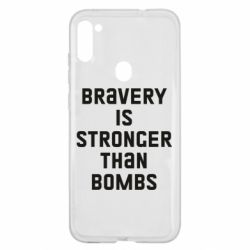 Чехол для Samsung A11/M11 Bravery is stronger - PrintSalon