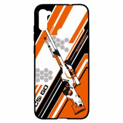 Чохол для Samsung A11 / M11 CS: GO AWP Asiimov Skin - PrintSalon