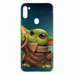 Чохол для Samsung A11 / M11 Cute Baby Yoda - PrintSalon