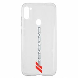 Чехол для Samsung A11/M11 Dodge logo - PrintSalon