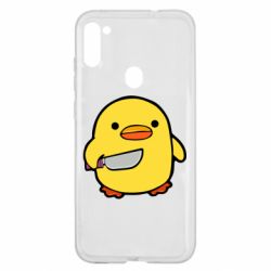 Чохол для Samsung A11 / M11 Duckling With A Knife - PrintSalon