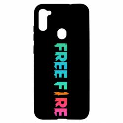 Чехол для Samsung A11/M11 Free fire gradient logo - PrintSalon