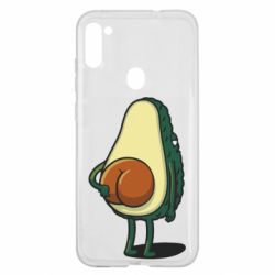Чехол для Samsung A11/M11 Funny avocado - PrintSalon