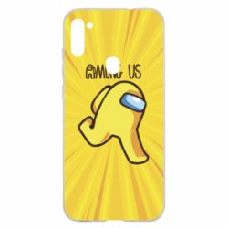 Чехол для Samsung A11/M11 Game hero and logo - PrintSalon