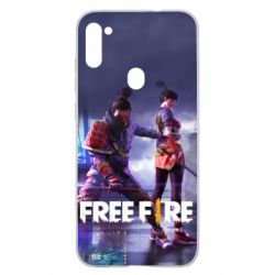 Чехол для Samsung A11/M11 Garena Free Fire Samurai Team - PrintSalon