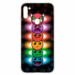 Чохол для Samsung A11 / M11 Geometry Dash Levels - PrintSalon