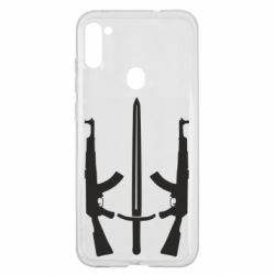 Чохол для Samsung A11 / M11 Герб добровольчих батальйонів - PrintSalon