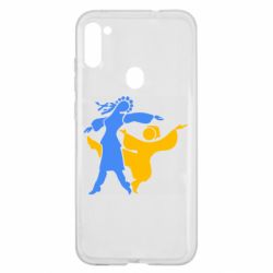 Чехол для Samsung A11/M11 Гопак. Девушка и парень - PrintSalon