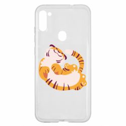 Чехол для Samsung A11/M11 Happy tiger - PrintSalon