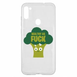 Чехол для Samsung A11/M11 Healthy as fuck - PrintSalon