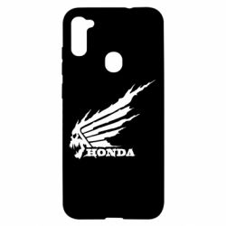 Чехол для Samsung A11/M11 Honda skull - PrintSalon