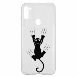 Чохол для Samsung A11 / M11 кот когти - PrintSalon