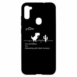 Чехол для Samsung A11/M11 Internet Dinosaur - PrintSalon