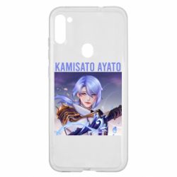 Чехол для Samsung A11/M11 Kamisato Ayato - PrintSalon