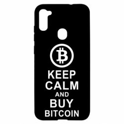 Чехол для Samsung A11/M11 Keep calm and by bitcoin - PrintSalon