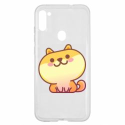 Чехол для Samsung A11/M11 Корги с улыбкой - PrintSalon