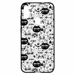 Чохол для Samsung A11 / M11 Коти патерн - PrintSalon