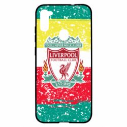 Чохол для Samsung A11 / M11 Liverpool and logo colors - PrintSalon