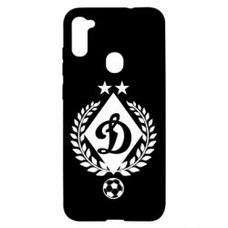 Чехол для Samsung A11/M11 Лого Динамо с колосками - PrintSalon