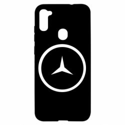 Чехол для Samsung A11/M11 Mercedes new logo - PrintSalon