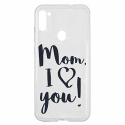 Чехол для Samsung A11/M11 Mom, I love you - PrintSalon