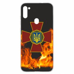 Чехол для Samsung A11/M11 Нацгвардія Вогонь - PrintSalon