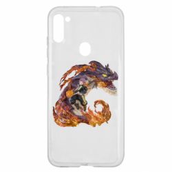 Чехол для Samsung A11/M11 Natsu with a dragon - PrintSalon