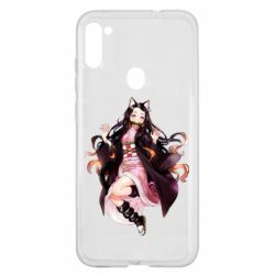 Чохол для Samsung A11 / M11 Nezuko cat - PrintSalon