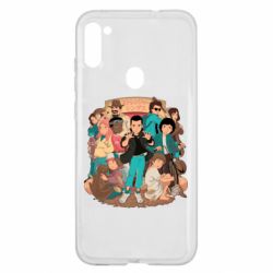 Чехол для Samsung A11/M11 Очень странные дела арт - PrintSalon