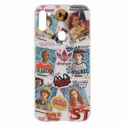 Чехол для Samsung A11/M11 Очень странные дела. Стикеры - PrintSalon