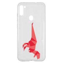 Чехол для Samsung A11/M11 Origami dinosaur - PrintSalon