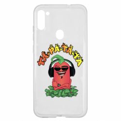 Чехол для Samsung A11/M11 Перец Эдисон и доллары - PrintSalon