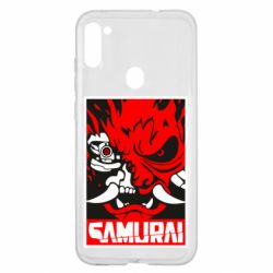 Чехол для Samsung A11/M11 Poster samurai Cyberpunk - PrintSalon