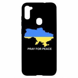 Чехол для Samsung A11/M11 Pray for peace - PrintSalon