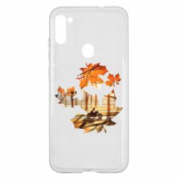Чехол для Samsung A11/M11 Проезжая осень - PrintSalon
