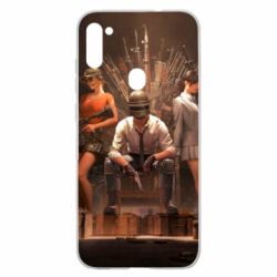 Чехол для Samsung A11/M11 Pubg on the throne - PrintSalon