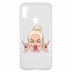 Чехол для Samsung A11/M11 Punk Girl - PrintSalon