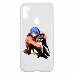 Чехол для Samsung A11/M11 Rei Ayanami and Pen Pen - PrintSalon