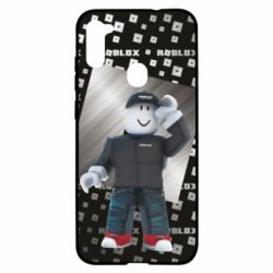 Чохол для Samsung A11 / M11 Roblox And Metal Logo - PrintSalon
