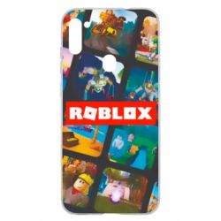 Чехол для Samsung A11/M11 Roblox frames - PrintSalon