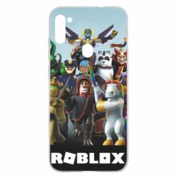 Чехол для Samsung A11/M11 Roblox персонажи - PrintSalon