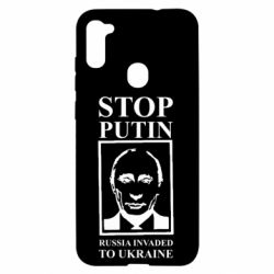 Чехол для Samsung A11/M11 RUSSIA INVADED TO UKRAINE - PrintSalon
