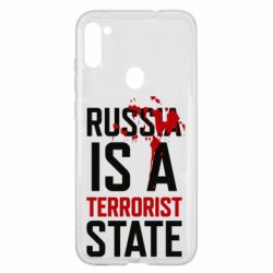 Чехол для Samsung A11/M11 Russia is a terrorist state - PrintSalon