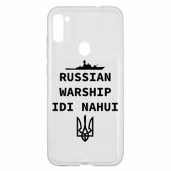 Чехол для Samsung A11/M11 Russian warship idi nahui - PrintSalon