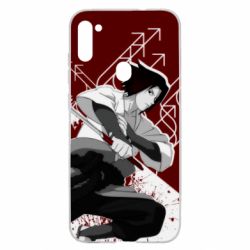Чехол для Samsung A11/M11 Sasuke Uchiha - PrintSalon